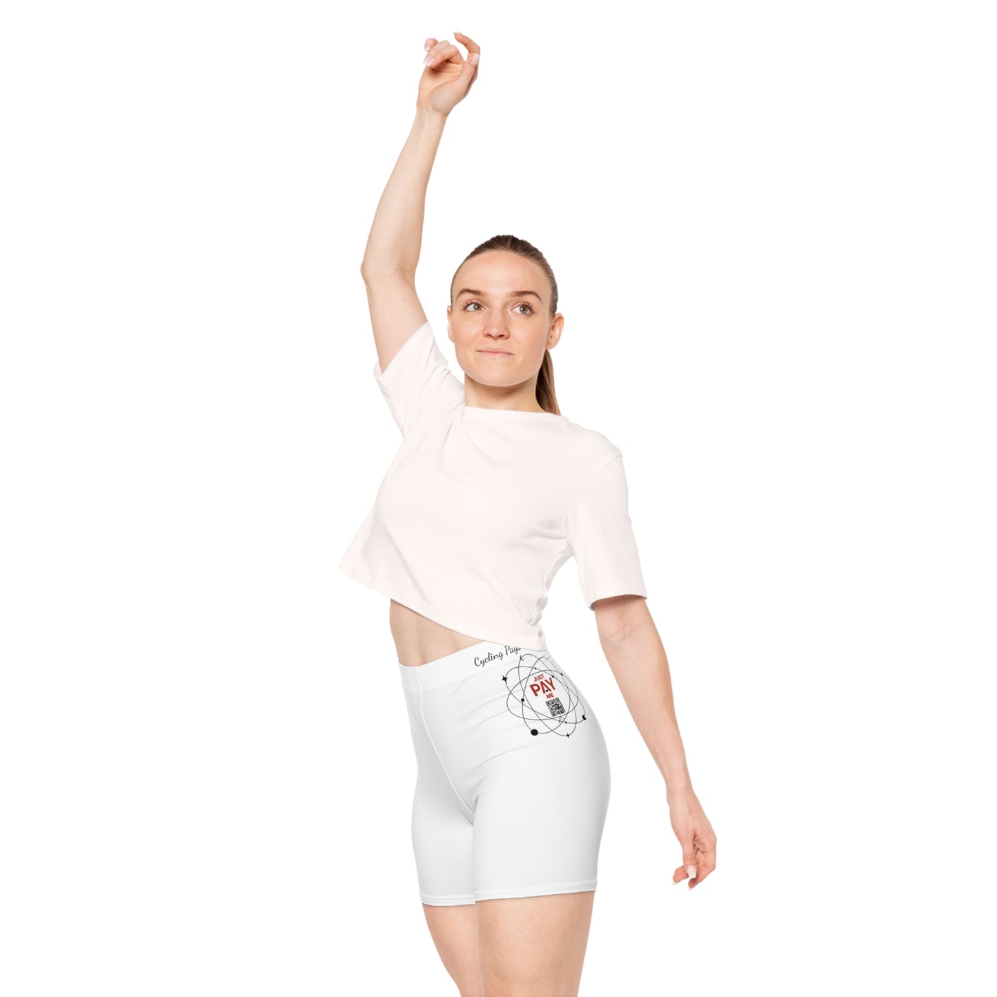 "Pedal & Pay" Biker Shorts