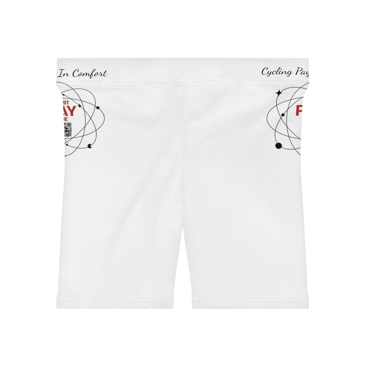 "Pedal & Pay" Biker Shorts