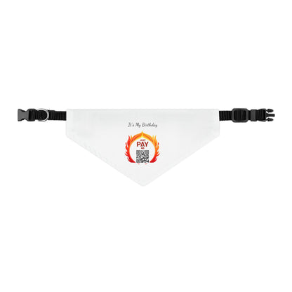 "Pet Payments" Bandana Collar