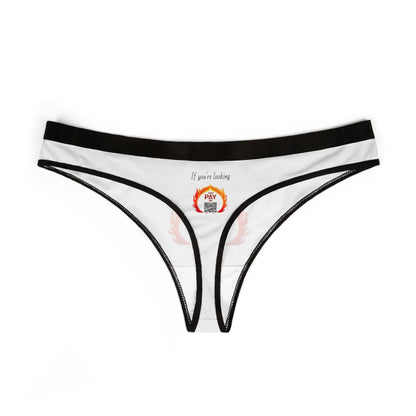 Just Pay Me Thong – Breathable, Bold, and Not Here for Fre